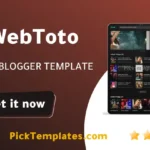 WebToto Blogger Template 2026 webtoto blogger template 2026