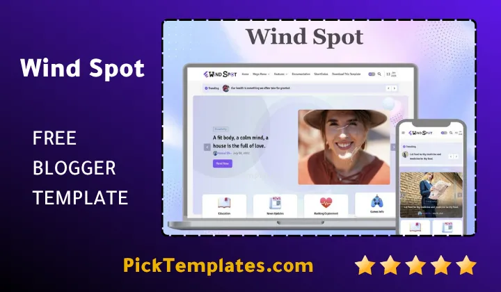 WindSpot Blogger Template