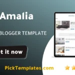 Amalia Blogger Template - Best Free Theme
