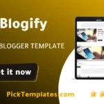 Blogify Blogger Template - Best Free Themes