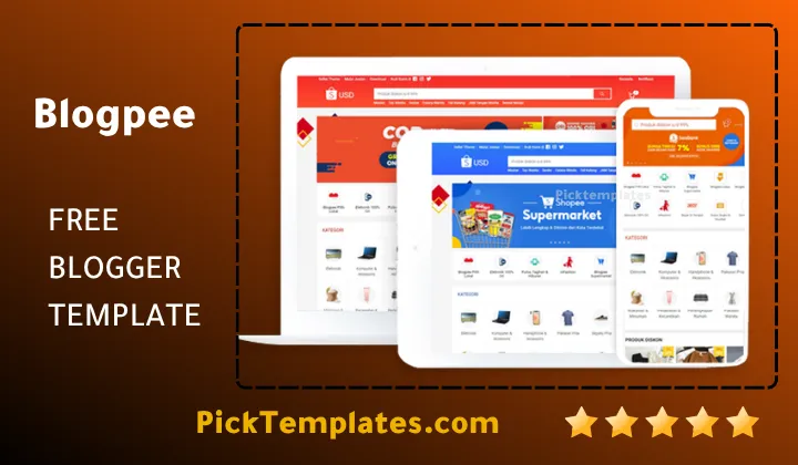 Blogpee Blogger Template - Best Theme Blogpee Blogger Template