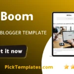 Boom Blogger Template - Best Template