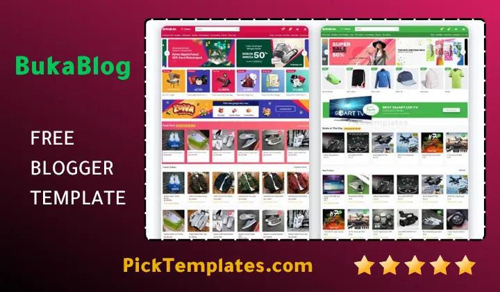 BukaBlog Blogger Template - Best Template BukaBlog Blogger Template