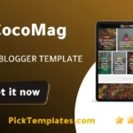 CocoMag Blogger Template - Best Template