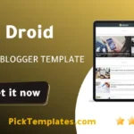 Droid Blogger Template free