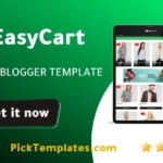 EasyCart Blogger Template e-Commerce