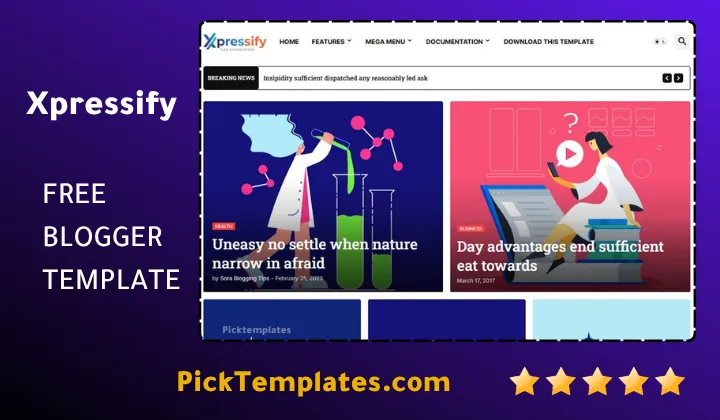 Xpressify Blogger Template Xpressify Blogger Template