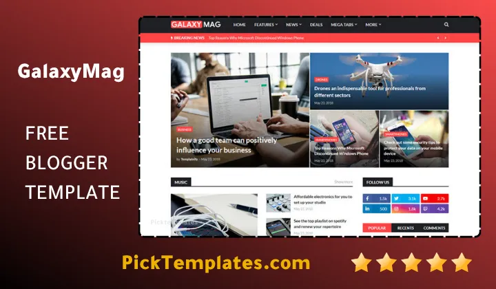 GalaxyMag Blogger Template GalaxyMag Blogger Template