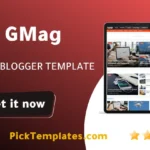 Gmag Blogger Template Free