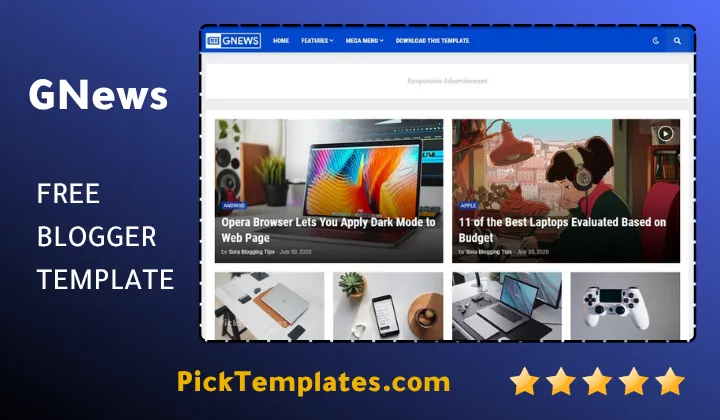GNews Blogger Template GNews Blogger Template