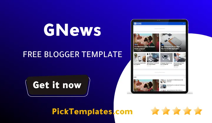 GNews Blogger Template GNews Blogger Template 2026