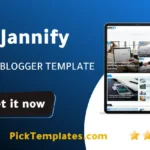 Jannify Blogger Template Responsive Design Jannify Blogger Template