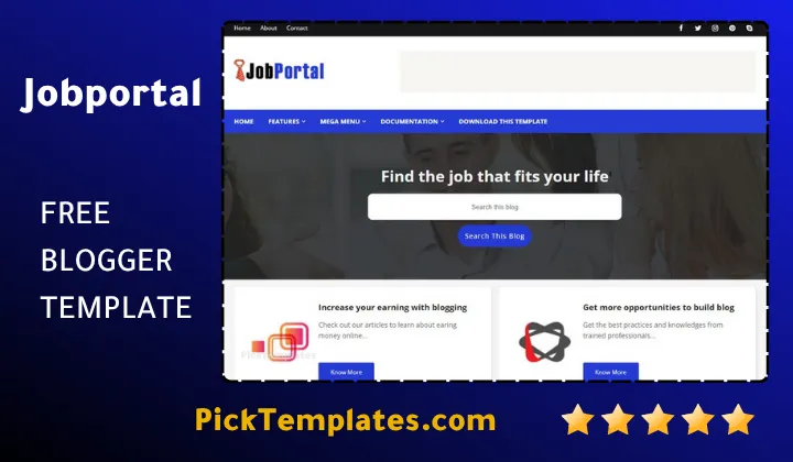 JobPortal Blogger Template JobPortal Blogger Template