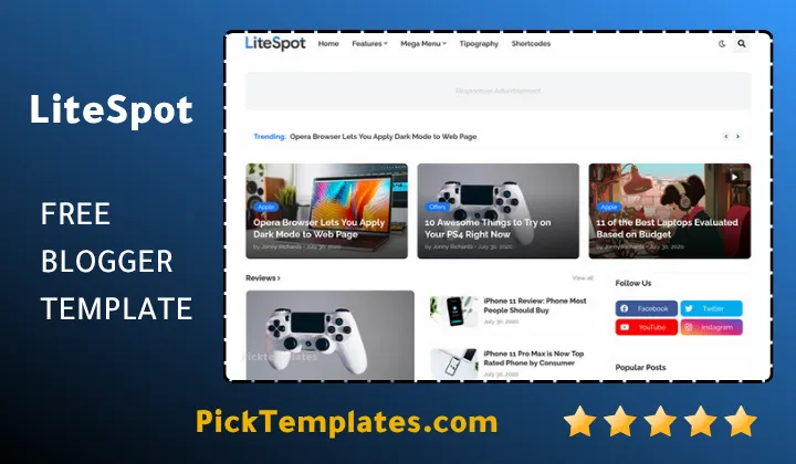 LiteSpot Blogger Template LiteSpot Blogger Template