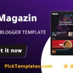 Magazin Blogger Template Free