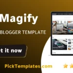 Magify Blogger Template free