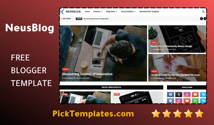NeusBlog Blogger Template