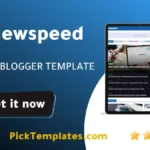 Newspeed Blogger Template 2026
