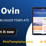Ovin Blogger Template 2026