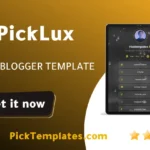 Picklux Blogger Template BioLink Generator