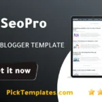 SeoPro Blogger Template free