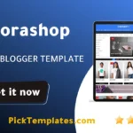 SoraShop Blogger Template - Best Theme