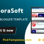 SoraSoft Blogger Template 2026