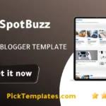 SpotBuzz Blogger Template 2026