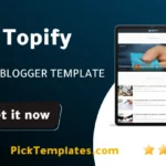 Topify blogger template Free