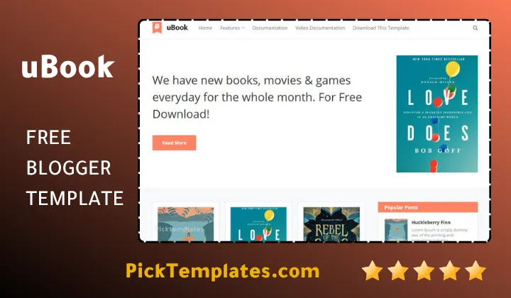 uBook Blogger Template uBook Blogger Template