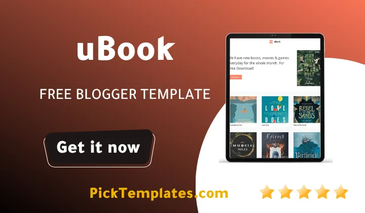 uBook Blogger Template uBook Blogger Template 2026