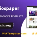 Viospaper Pro Blogger Template - Best Theme