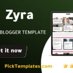 Zyra Blogger Template 2026