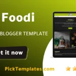 Foodi Blogger Template free