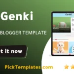 Genki Blogger Template Empowering Clarity