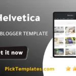 Helvetica Blogger Template Proven Growth