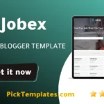 Jobex Blogger Template Free