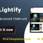 Lightify Blogger Template Free