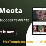 Meota Blogger Template Free