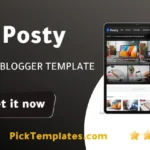 Posty Blogger Template Sleek Edition