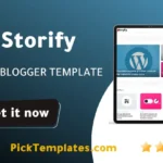 Storify Blogger Template Elite Layout storify blogger template Free