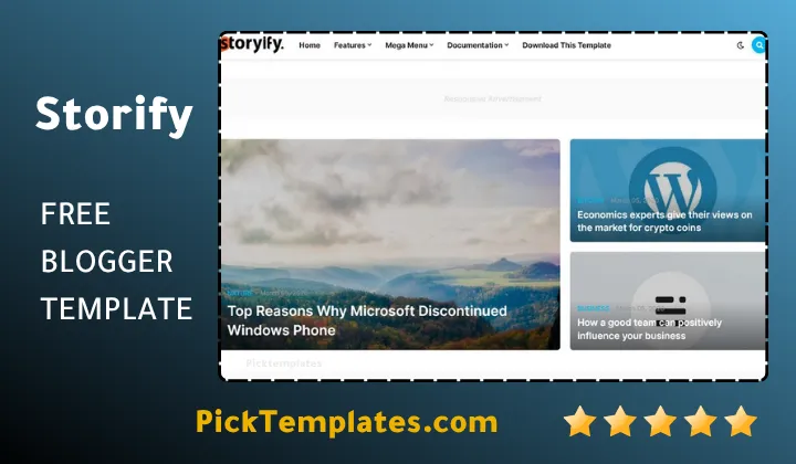 storify blogger template