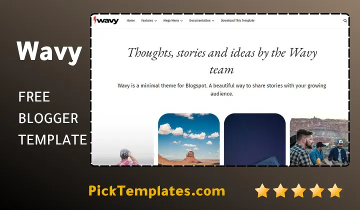 Wavy Blogger Template Redefined Mastery Wavy Blogger Template