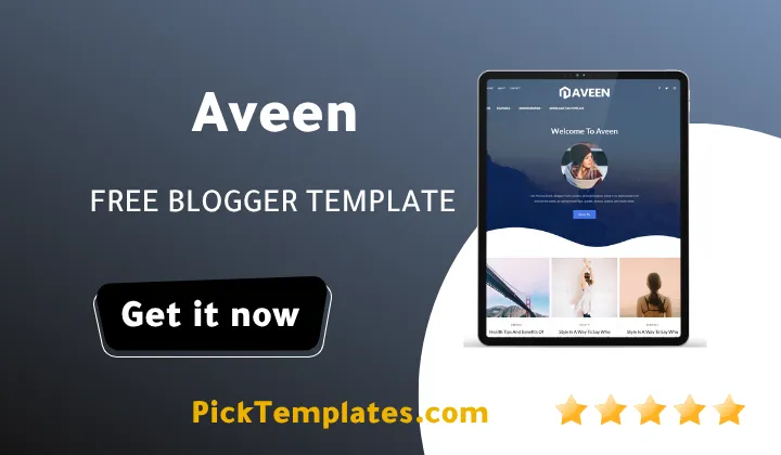 Aveen Blogger Theme