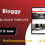 Bloggy Blogger Template Best Trustworthy Bloggy Blogger Theme