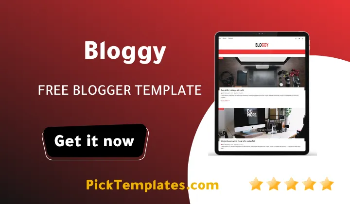 Bloggy Blogger Theme
