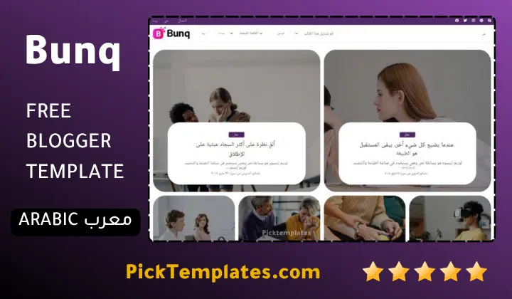 Bunq Blogger Template Astonishing Perfection Bunq Blogger Template