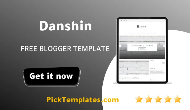 Danshin Blogger Theme