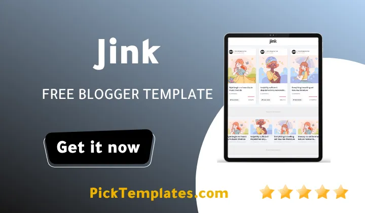 Jink Blogger Theme
