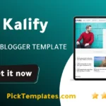 Kalify Blogger Template Stunning Speed Kalify Blogger Template